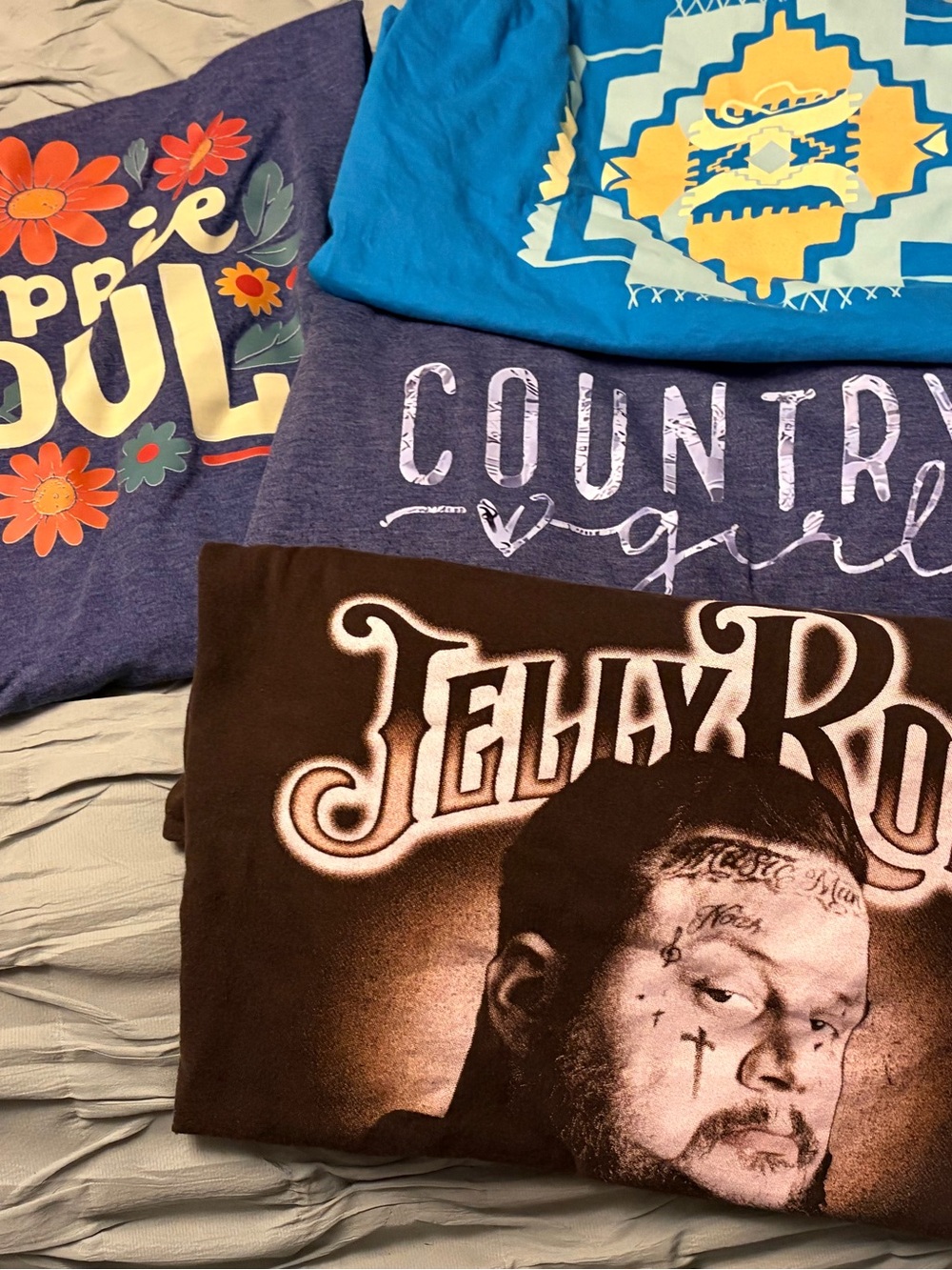 BUNDLE DEAL:  4 graphic tshirts